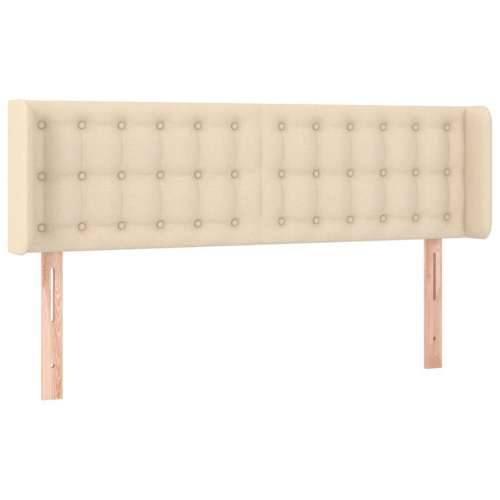 LED uzglavlje krem 147x16x78/88 cm od tkanine - Krema 147 x 16 x 78/88 cm 1 Cijena