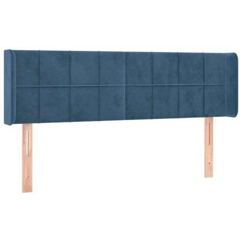 LED uzglavlje tamnoplavo 147x16x78/88 cm baršunasto - Tamno plava 147 x 16 x 78/88 cm 1 Cijena