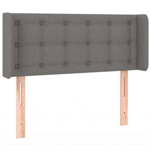 LED uzglavlje tamnosiv 93x16x78/88 cm od tkanine - Tamno siva 93 x 16 x 78/88 cm 1 Cijena