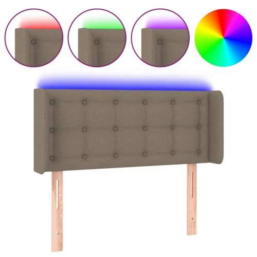 LED uzglavlje smeđesivo 83x16x78/88 cm od tkanine - Sivo-smeđa 83 x 16 x 78/88 cm 1 Cijena