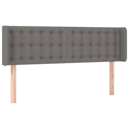 LED uzglavlje tamnosivo 147x16x78/88 cm od tkanine - Tamno siva 147 x 16 x 78/88 cm 1 Cijena