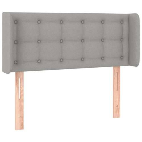 LED uzglavlje svjetlosivo 93x16x78/88 cm od tkanine - Svjetlosiva 93 x 16 x 78/88 cm 1 Cijena