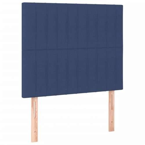LED uzglavlje plavo 90x5x118/128 cm od tkanine - Plava 90 x 5 x 118/128 cm 1 Cijena