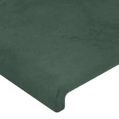 LED uzglavlje tamnozeleno 103x16x78/88 cm baršunasto - Tamnozelena 103 x 16 x 78/88 cm 1 Cijena