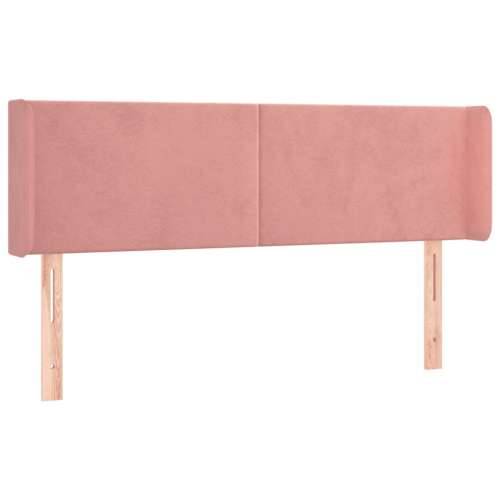 LED uzglavlje ružičasto 147x16x78/88 cm baršunasto - Ružičasta 147 x 16 x 78/88 cm 1 Cijena
