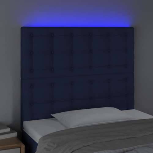 LED uzglavlje plavo 100x5x118/128 cm od tkanine - Plava 100 x 5 x 118/128 cm 1 Cijena