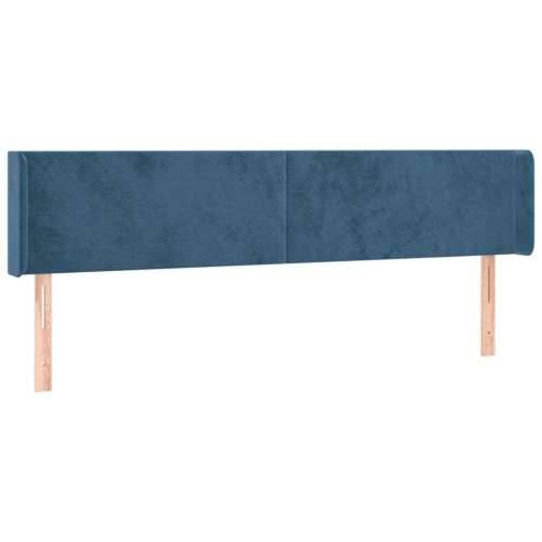 LED uzglavlje tamnoplavo 183x16x78/88 cm baršunasto - Tamno plava 183 x 16 x 78/88 cm 1 Cijena