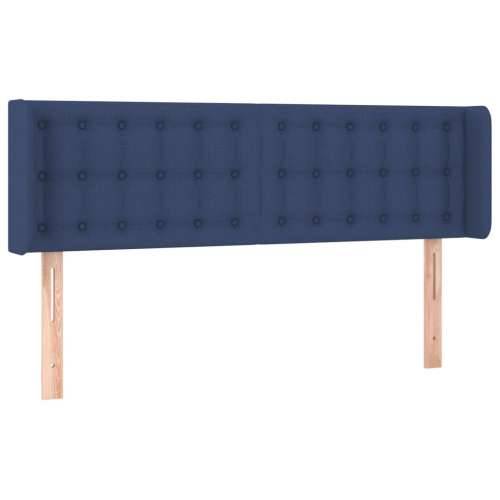 LED uzglavlje plavo 147x16x78/88 cm od tkanine - Plava 147 x 16 x 78/88 cm 1 Cijena