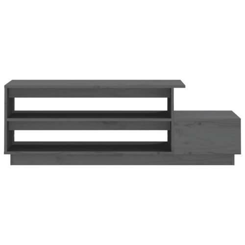 Stolić za kavu sivi 120 x 50 x 40,5 cm od masivne borovine - Siva 1 Cijena