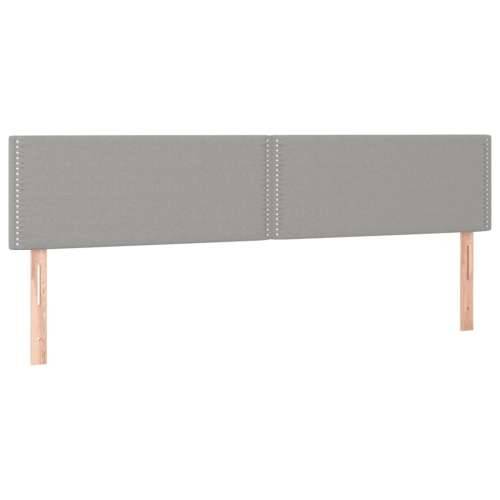 Krevet box spring s madracem svjetlosiva 160x200 cm tkanina Svjetlosiva 160 x 200 cm Obično s čavlima Cijena