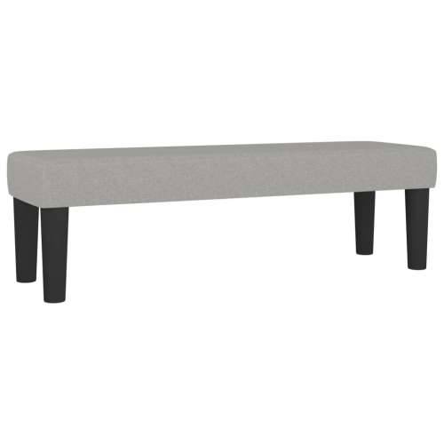 Krevet box spring s madracem svjetlosivi 140x200 cm od tkanine - Svjetlosiva 140 x 200 cm Blok s kvadratima Cijena