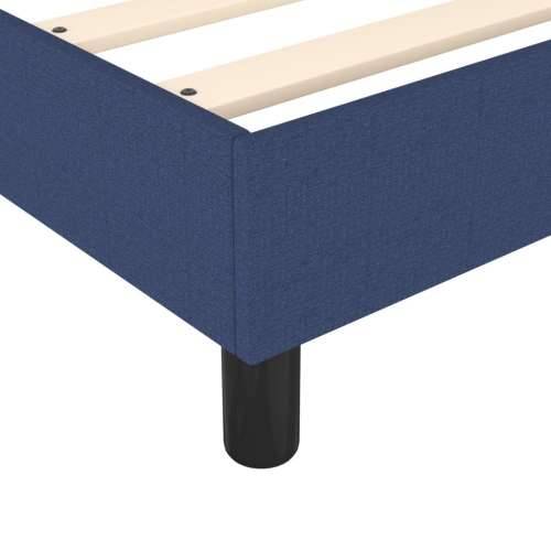 Krevet s oprugama i madracem plavi 90 x 190 cm od tkanine Cijena