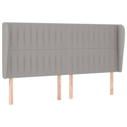 Krevet s oprugama i madracem svjetlosivi 200 x 200cm od tkanine - Svjetlosiva 200 x 200 cm Okomite pruge Cijena