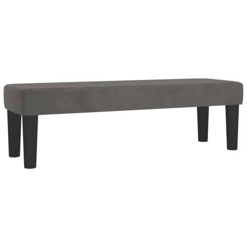 Krevet s oprugama i madracem tamnosivi 140x190 cm baršunasti - Tamno siva 140 x 190 cm Blok s kvadratima Cijena
