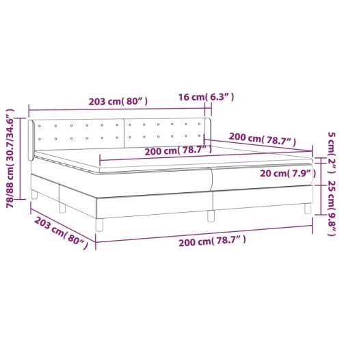 Krevet s oprugama i madracem tamnoplavi 200x200 cm baršunasti - Tamno plava 200 x 200 cm gumbi Cijena
