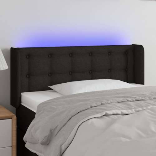 LED uzglavlje crno 103x16x78/88 cm od tkanine  - Crna 103 x 16 x 78/88 cm 1 Cijena