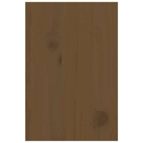Stalak za monitor boja meda 81 x 20 x 30 cm od masivne borovine - boja meda Cijena
