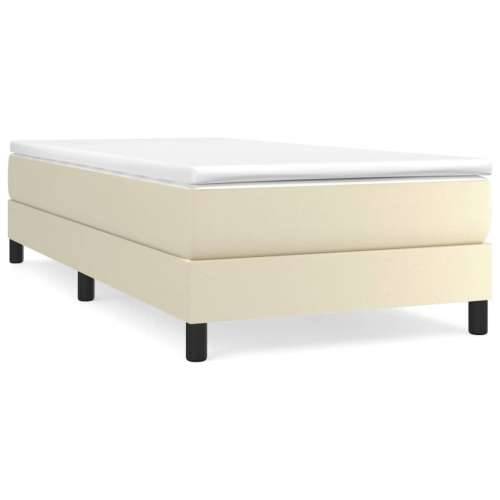 Okvir za krevet krem 90x200 cm od umjetne kože - Krema 90 x 200 cm 25 cm Cijena