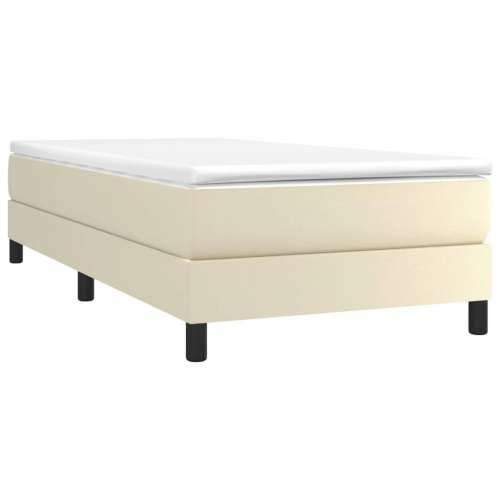 Okvir za krevet krem 90x200 cm od umjetne kože - Krema 90 x 200 cm 25 cm Cijena