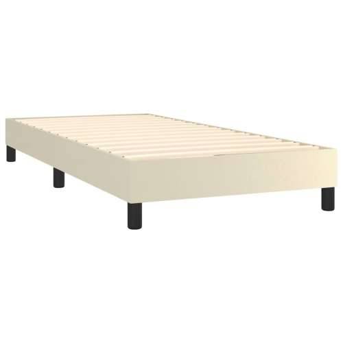 Okvir za krevet krem 90x200 cm od umjetne kože - Krema 90 x 200 cm 25 cm Cijena