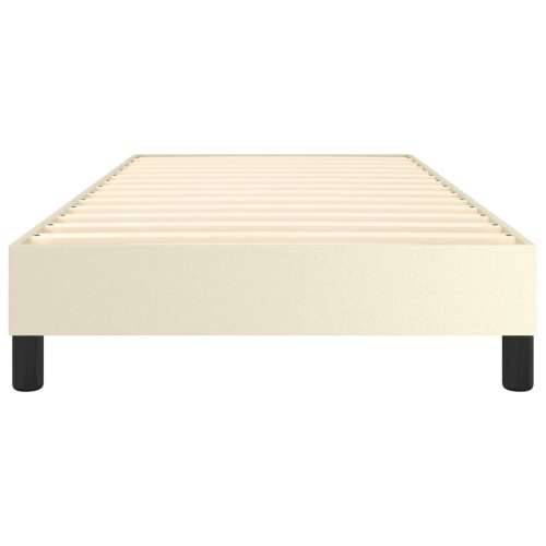 Okvir za krevet krem 90x200 cm od umjetne kože - Krema 90 x 200 cm 25 cm Cijena