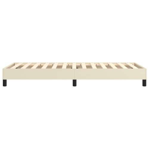 Okvir za krevet krem 90x200 cm od umjetne kože - Krema 90 x 200 cm 25 cm Cijena