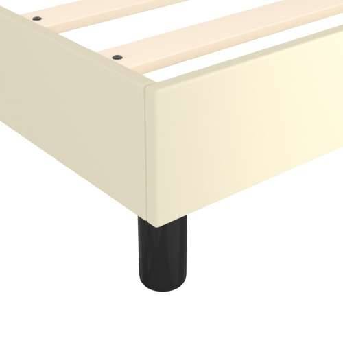 Okvir za krevet krem 90x200 cm od umjetne kože - Krema 90 x 200 cm 25 cm Cijena