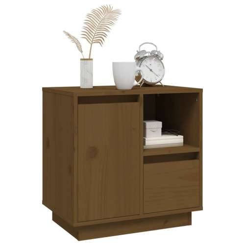 Noćni ormarići 2 kom boja meda 50x34x50 cm od masivne borovine - boja meda 2 Cijena