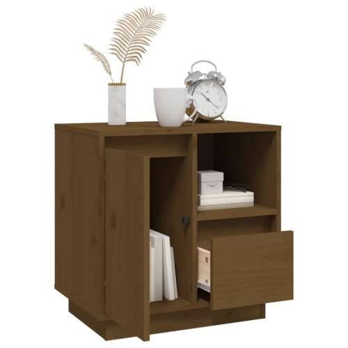 Noćni ormarići 2 kom boja meda 50x34x50 cm od masivne borovine - boja meda 2 Cijena