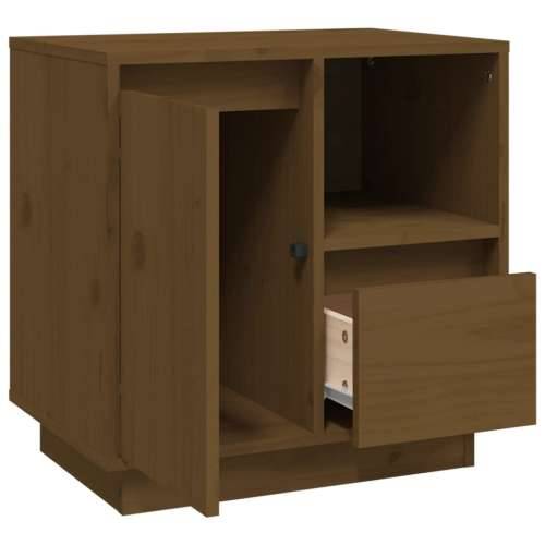 Noćni ormarići 2 kom boja meda 50x34x50 cm od masivne borovine - boja meda 2 Cijena