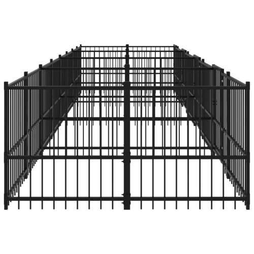 Vanjski kavez za pse čelični 15,02 m² Cijena