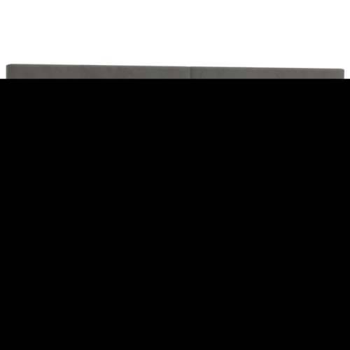 Krevet box spring s madracem LED tamnosivi 140x200 cm baršun - Tamno siva 140 x 200 cm vodoravne pruge Cijena