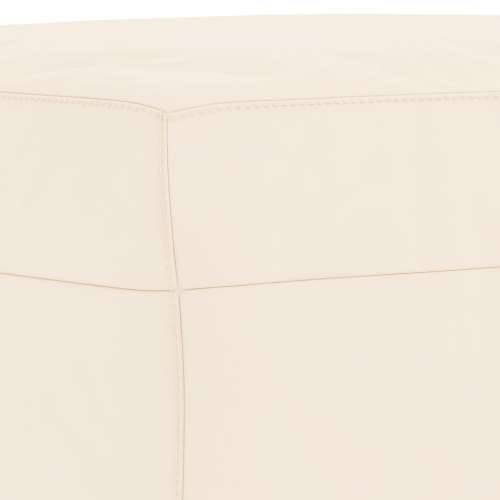 Klupa krem 100 x 35 x 41 cm baršunasta - Krema 100 x 35 x 41 cm Cijena