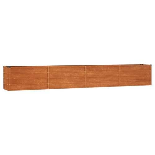 Povišena gredica - Vrtna gredica boja hrđe 320 x 40 x 45 cm čelik COR-TEN - 320 x 40 x 45 cm 1 Cijena