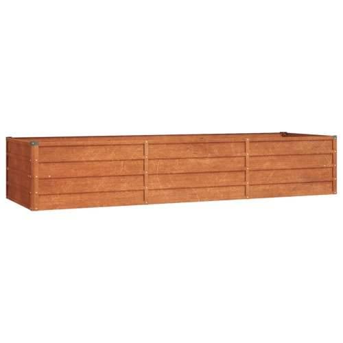 Povišena gredica - Vrtna gredica boja hrđe 240 x 80 x 45 cm čelik COR-TEN - 240 x 80 x 45 cm 1 Cijena