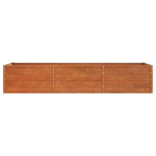Povišena gredica - Vrtna gredica boja hrđe 240 x 80 x 45 cm čelik COR-TEN - 240 x 80 x 45 cm 1 Cijena