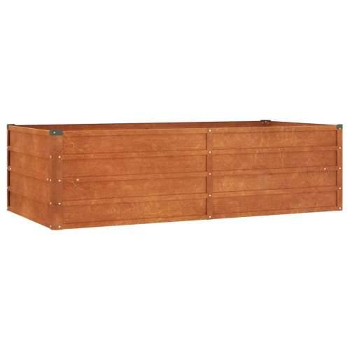Povišena gredica - Vrtna gredica boja hrđe 160 x 80 x 45 cm čelik COR-TEN - 160 x 80 x 45 cm 1 Cijena