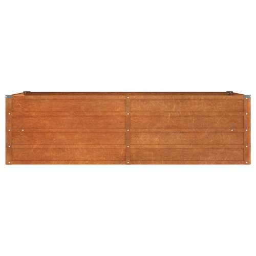 Povišena gredica - Vrtna gredica boja hrđe 160 x 80 x 45 cm čelik COR-TEN - 160 x 80 x 45 cm 1 Cijena