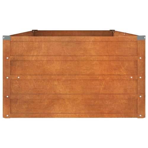 Povišena gredica - Vrtna gredica boja hrđe 160 x 80 x 45 cm čelik COR-TEN - 160 x 80 x 45 cm 1 Cijena