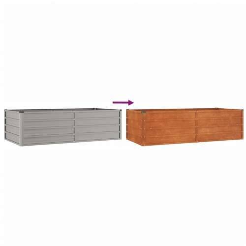Povišena gredica - Vrtna gredica boja hrđe 160 x 80 x 45 cm čelik COR-TEN - 160 x 80 x 45 cm 1 Cijena