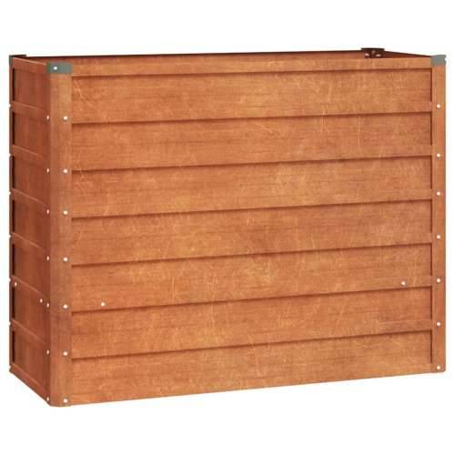 Povišena gredica - Vrtna gredica boja hrđe 100 x 40 x 77 cm čelik COR-TEN - 100 x 40 x 77 cm 1 Cijena