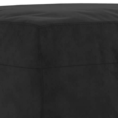 Klupa crna 100x35x41 cm baršunasta - Crna 100 x 35 x 41 cm Cijena