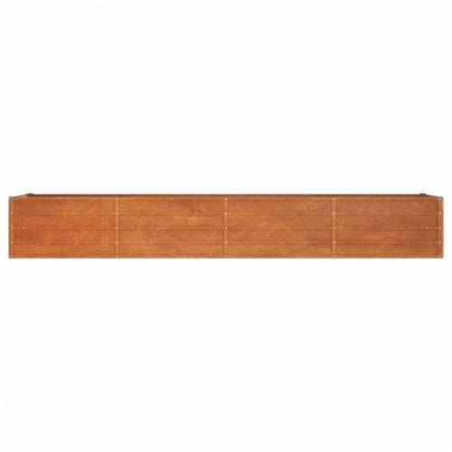 Povišena gredica - Vrtna gredica boja hrđe 320 x 80 x 45 cm čelik COR-TEN - 320 x 80 x 45 cm 1 Cijena