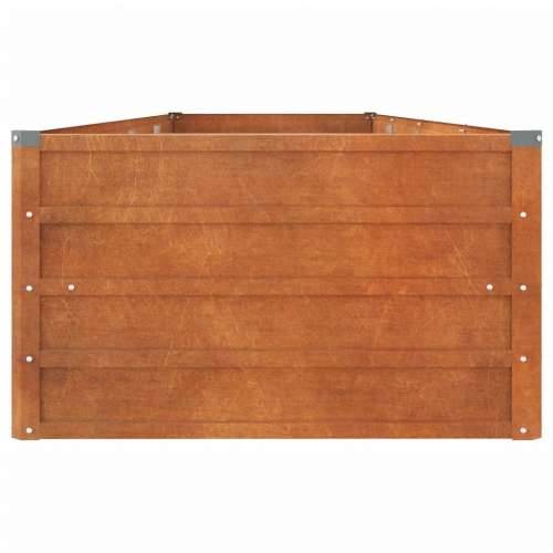 Povišena gredica - Vrtna gredica boja hrđe 320 x 80 x 45 cm čelik COR-TEN - 320 x 80 x 45 cm 1 Cijena