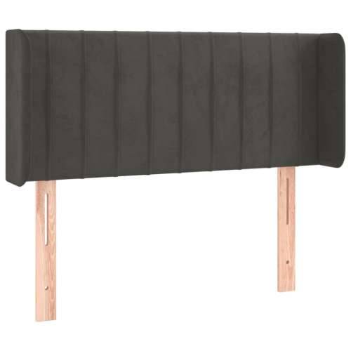 LED uzglavlje tamnosivo 103x16x78/88 cm baršunasto - Tamno siva 103 x 16 x 78/88 cm 1 Cijena