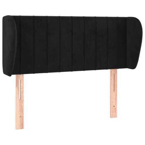 Uzglavlje s ušima crno 103x23x78/88 cm baršunasto - Crna 103 x 23 x 78/88 cm 1 Cijena
