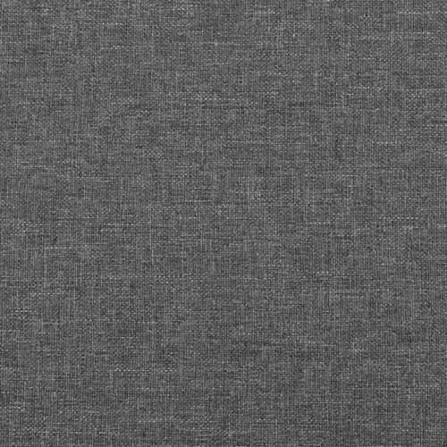 Krevet s oprugama i madracem tamnosivi 90x200 cm od tkanine - Tamno siva 90 x 200 cm Obično s čavlima Cijena