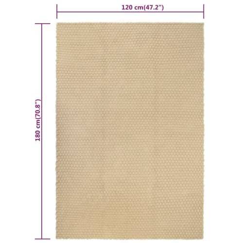 Tepih pravokutni prirodni 120 x1 80 cm pamučni - Prirodna 120 x 180 cm Cijena