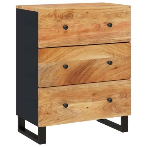 Komoda 60 x 33 x 75 cm od masivnog bagremovog drva - 1 Masivno bagremovo drvo Cijena
