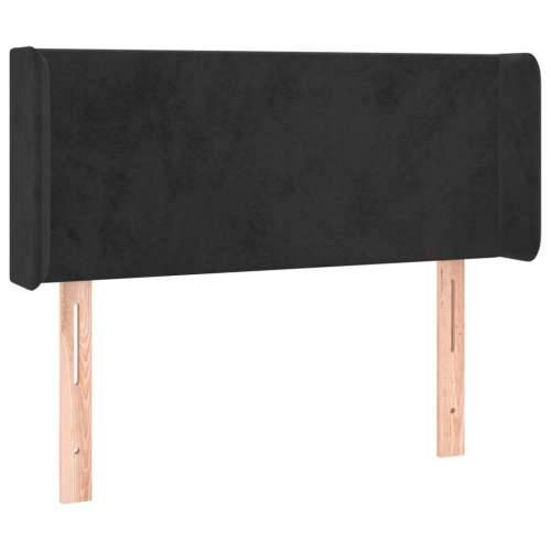 LED uzglavlje crno 83x16x78/88 cm baršunasto - Crna 83 x 16 x 78/88 cm 1 Cijena